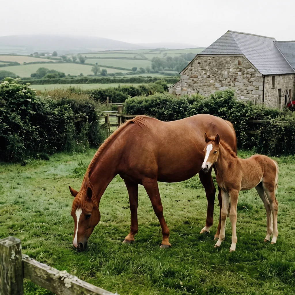 Élevage de chevaux au Ferme équestre Hippocamp, Lempzours